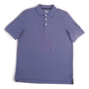 Croft & Barrow Mens Medium Polo Golf Shirt Easy Care Pique Purple ~ New w/o Tags